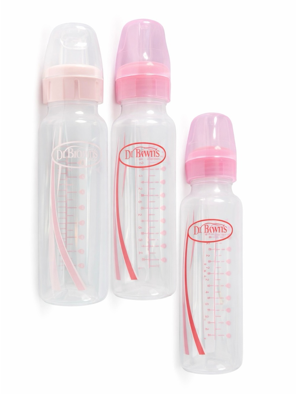 5/$25 Set of 3 New Dr. Brown's Natural Flow 8oz Baby Bottles